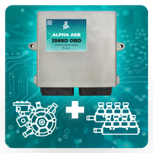 Комплект Alpha AEB 2568D 8 цил. ( эл.к-т Alpha AEB 2568D / AT13 XP / IG8 Alpha HD 2х4ц.)