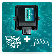 Комплект Alpha AEB MP48OBD 4 цил. ( эл.к-т Alpha AEB MP48OBD / AT12 HP 250 кВт / Alpha GM)