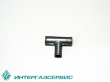 Фитинг-тройник тосола (пропан, метан) 22х16х22 мм, алюминий (УЛ-221622)