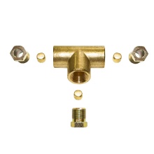Тройник медной трубки (пропан) Atiker (ST.010) 8х8х8