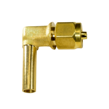 Фитинг термопластиковой трубки (пропан) в сборе угловой 90° 8х6 мм