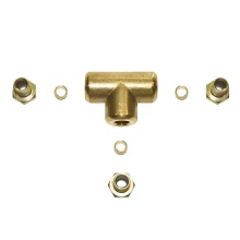 Тройник медной трубки (пропан) Atiker (ST.001) 6х6х6 мм