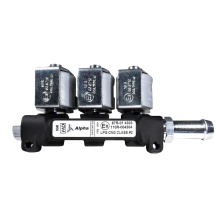 Рампа инжекторная (пропан, метан) Rail IG8 HD ALPHA, 3 цилиндра (2 Ом)