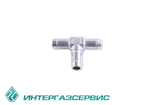 Фитинг-тройник тосола (пропан, метан) Atiker 16х16х16 мм, алюминий (TE.002)