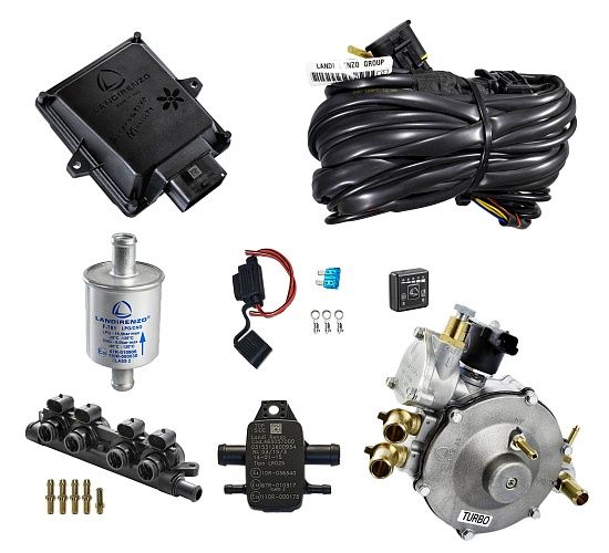 Миникит 4 цил. Landi Renzo EVO ОBD POLAR (LI10 175л.с., EVO 4 цил.)(12мм) Миникит 4 цил. Landi Renzo EVO ОBD POLAR (LI10 175л.с., EVO 4 цил.)(12мм)