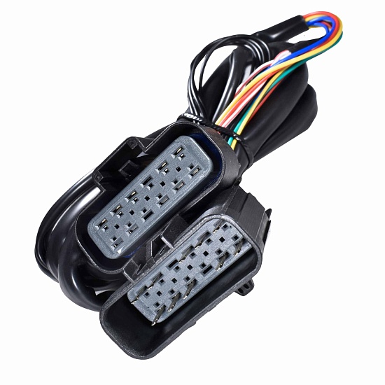 Жгут отключения бензиновых форсунок (пропан, метан) ALPHA S (Vesta), (с фиксатором)