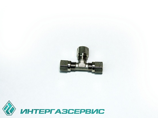 Тройник медной трубки (пропан) Atiker (ST.001) 6х6х6 мм