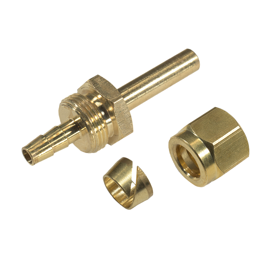 Фитинг  в сборе прямой ТПТ 6мм/d.8мм