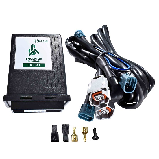 Эмулятор (пропан, метан) ALPHA EIC-04J, 4 цилиндра (разъём японский)