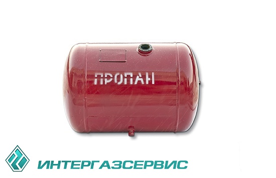 Баллон цилиндрический (пропан) НЗГА 130 л, 490х841 мм