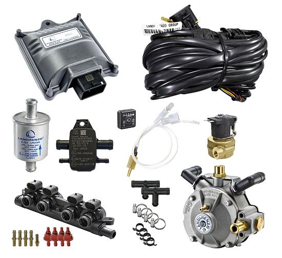 Миникит 4 цил. Landi Renzo EVO L (LI02 140л.с., EVO 4 цил.+4 инж.)(12мм) Миникит 4 цил. Landi Renzo EVO L (LI02 140л.с., EVO 4 цил.+4 инж.)(12мм)