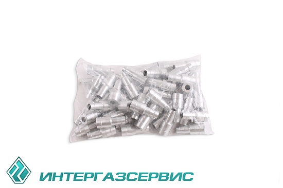 Фитинг тосола (пропан, метан) 16х9 мм, алюминий (УЛ-1609)