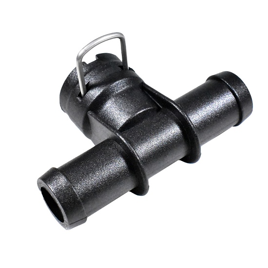 Адаптер форсунки (пропан, метан) Barracuda тройник (проходной, T-образный), 12 мм