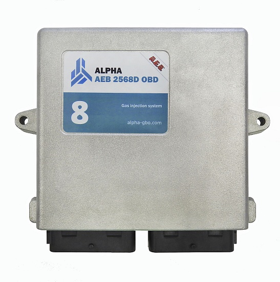 Электронный блок управления (пропан, метан) ALPHA AEB 2568D OBD, 8 цилиндров Электронный блок управления (пропан, метан) ALPHA AEB 2568D OBD, 8 цилиндров